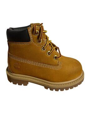 Timberland Kids Premium Waterproof Boots Size 6 Wheat Nubuck